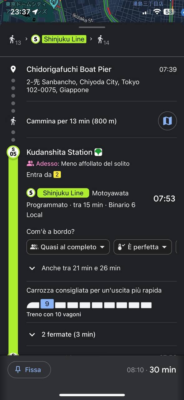 google maps in giappone