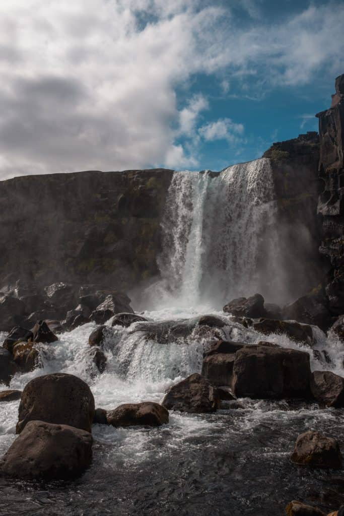 Cascata Thingvellir