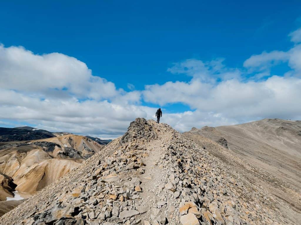 Trekking a Landmannalaugar