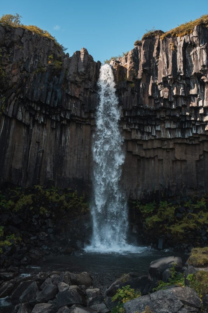 Cascata in islanda