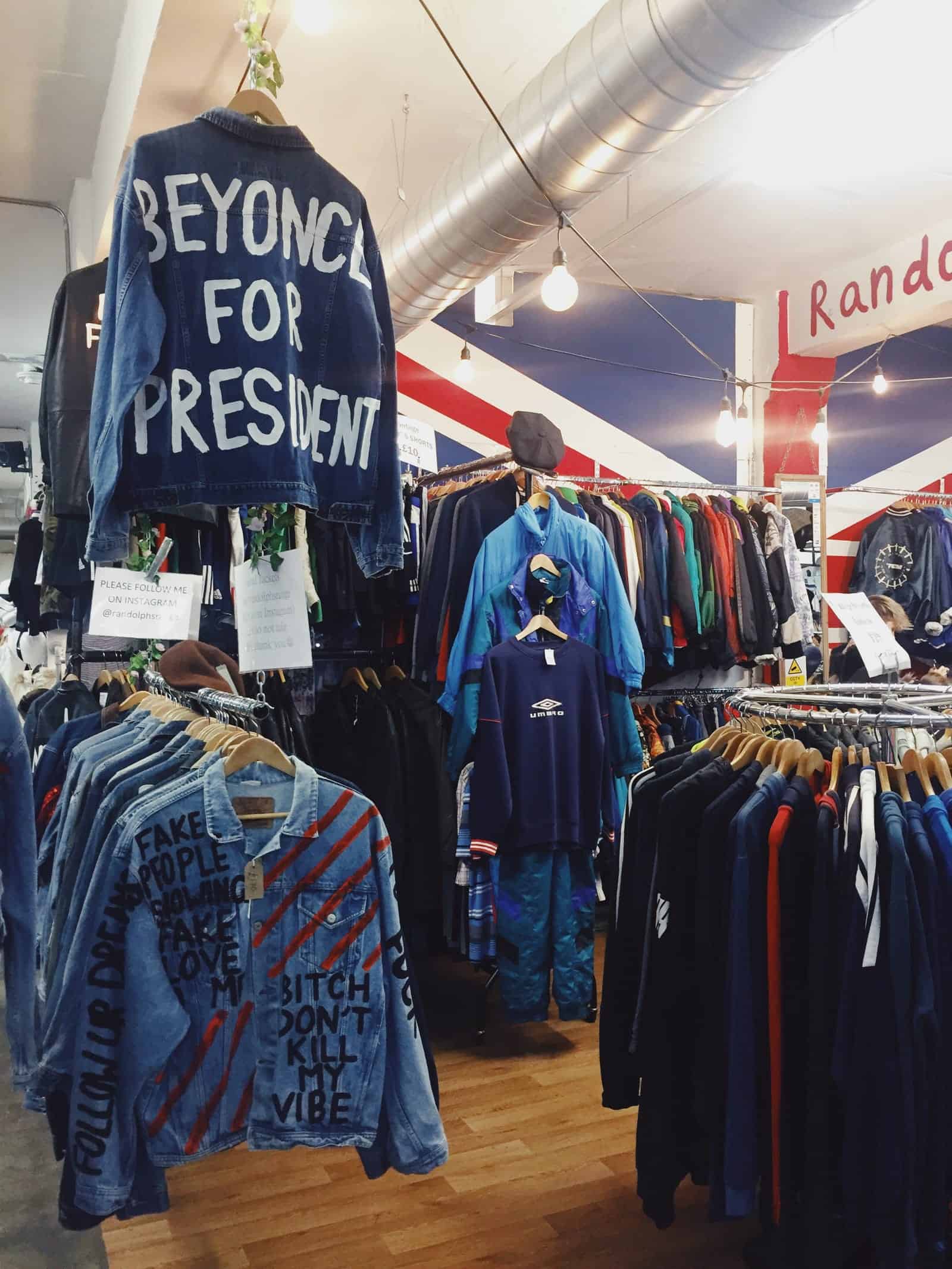 Mercato vintage di Brick lane
